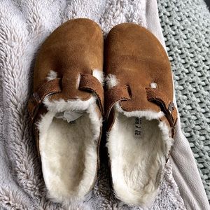 Birkenstock Boston shearling